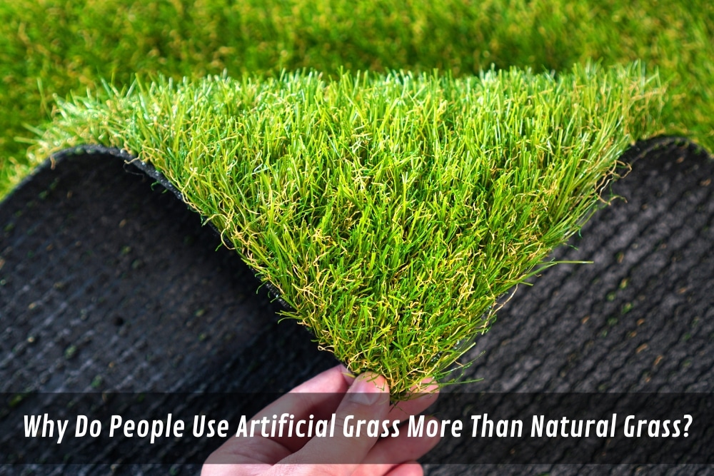Image presents Why Do People Use Artificial Grass More Than Natural Grass
