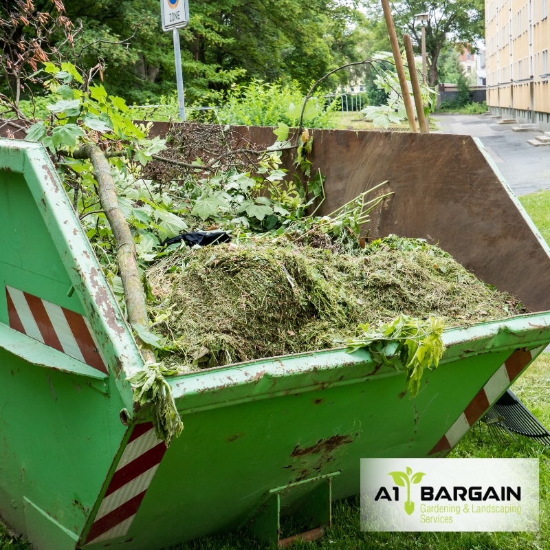 Image presents rubbish removal services for garden clean-up in Sydney