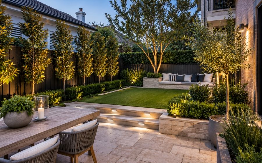 Backyard transformations project in Woollahra