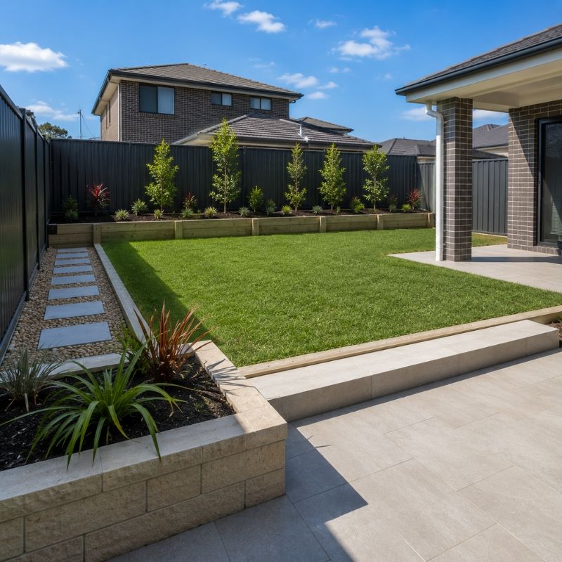 Establishing a yard from scratch in the growth corridor