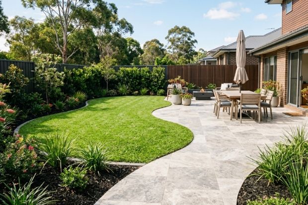 Finished A1 landscaping work in Rouse Hill or nearby