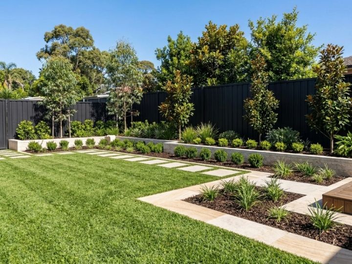 Completed A1 landscaping work in St Clair
