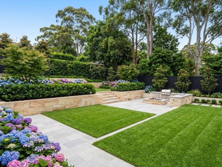 Completed A1 landscaping work in St Ives