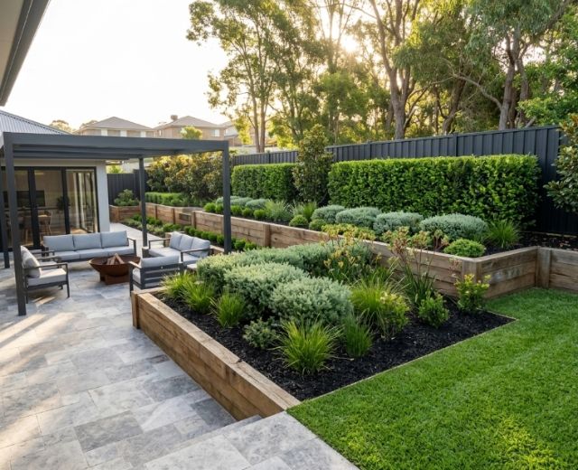 A standout landscaping project in St Marys or Western Sydney