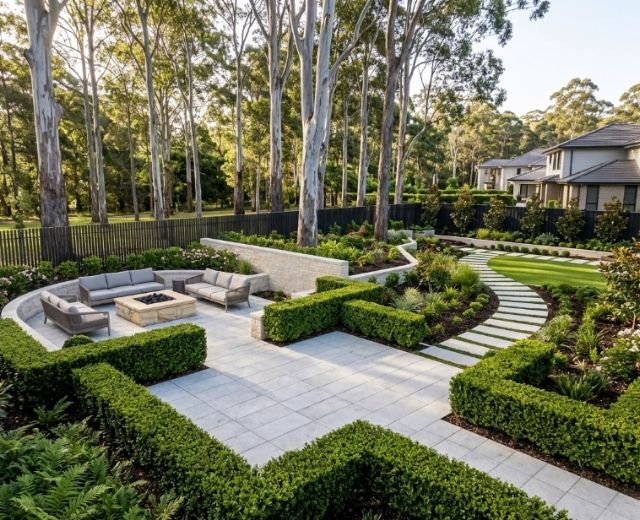 A standout landscaping project in Terrey Hills or the Northern Beaches