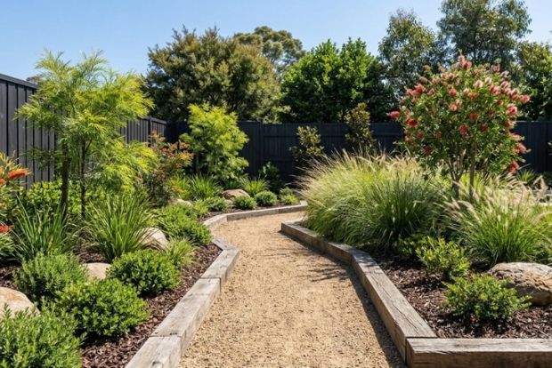 A second landscaping example from The Ponds or the surrounding area