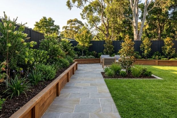 Finished A1 landscaping work in Thornleigh or nearby