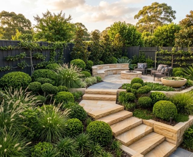 A standout landscaping project in Thornleigh or the North Shore