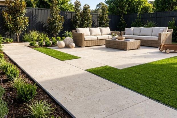 Finished A1 paving work in Campbelltown or nearby