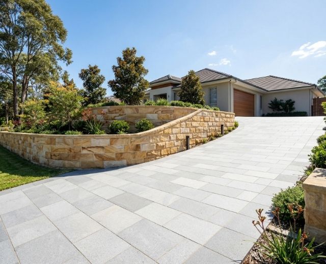 A standout paving project in Campbelltown or the Macarthur region