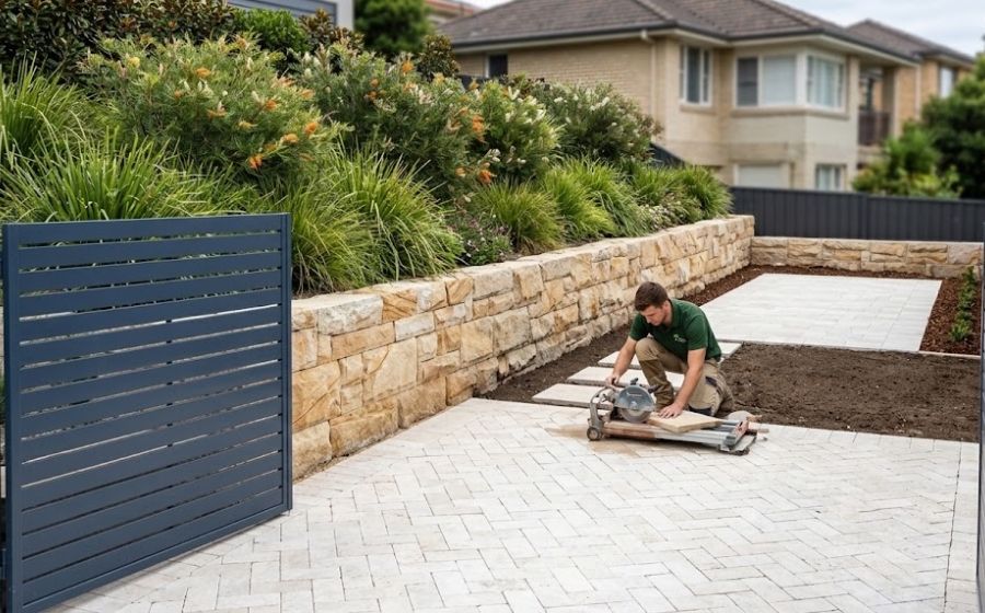 Randwick paving, driveway or retaining wall project