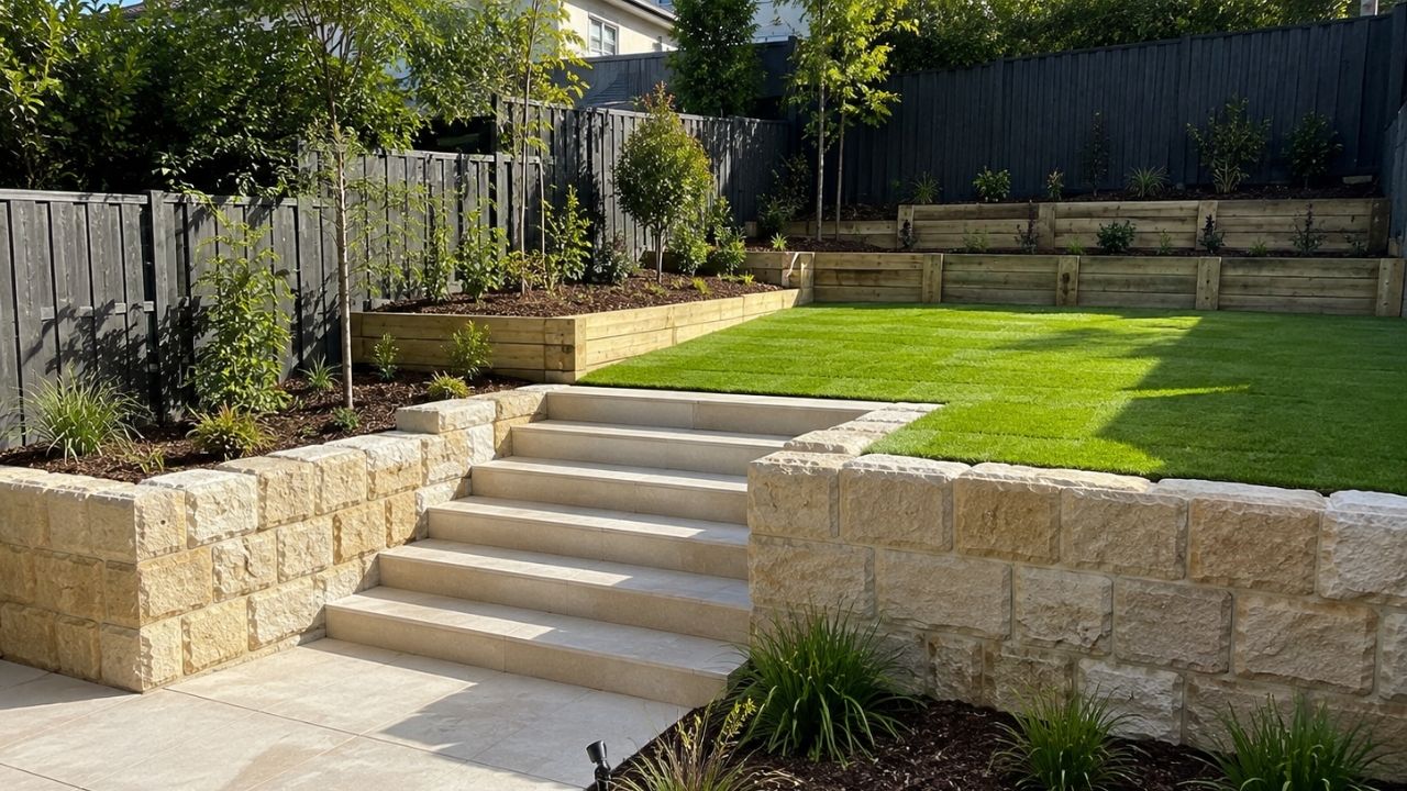 Completed A1 landscaping project in Willoughby