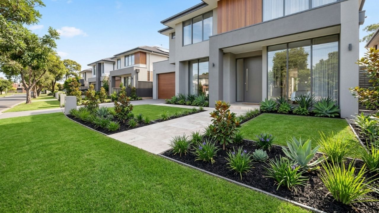 Completed landscaping project in Canterbury-Bankstown
