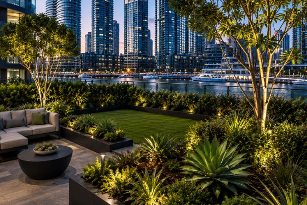 A second gardening example from Barangaroo or the surrounding area.