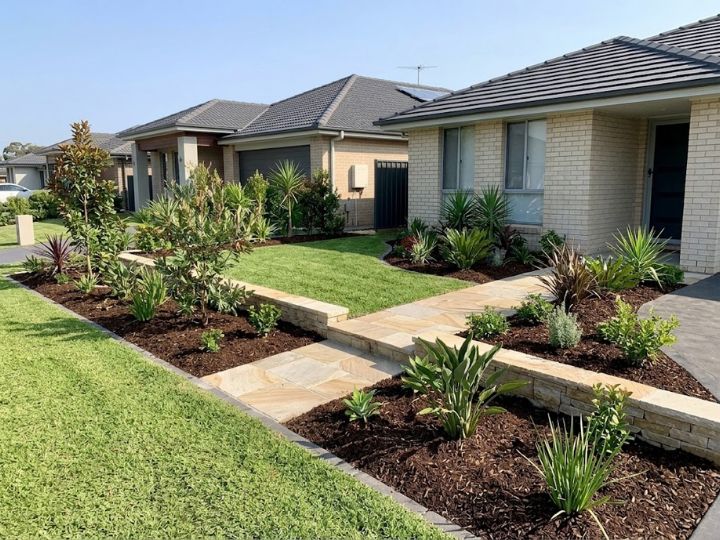 Completed A1 gardening work in Blacktown (wide flagship shot).