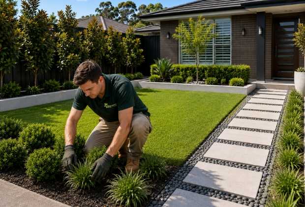 Finished A1 gardening work in Bonnyrigg or nearby
