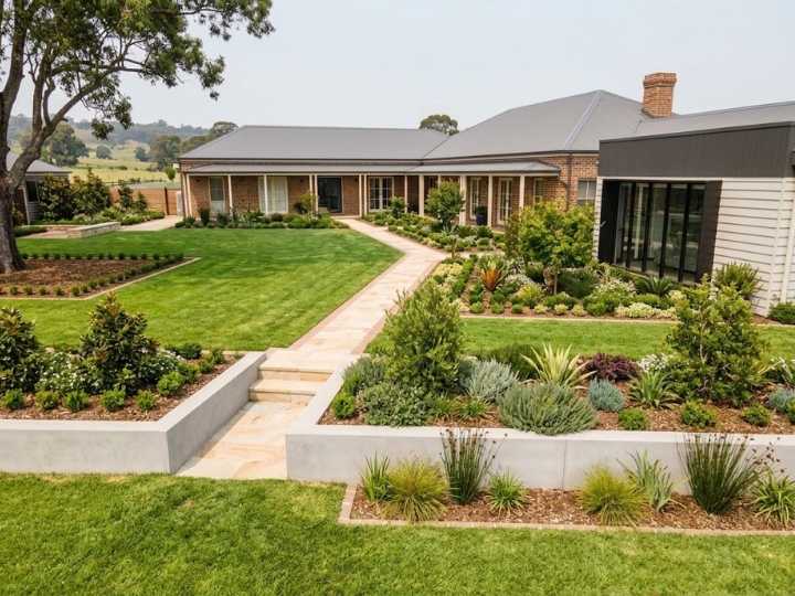 Completed A1 gardening work in Campbelltown (wide flagship shot)