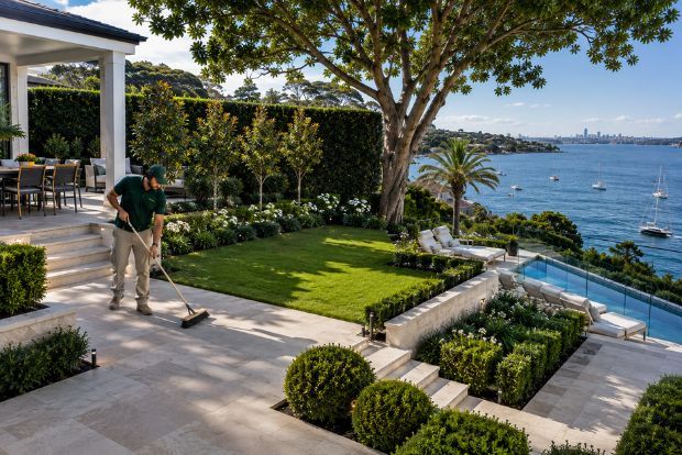 Finished A1 landscaping work in Vaucluse or nearby