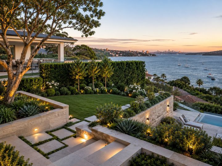 Completed A1 landscaping work in Vaucluse