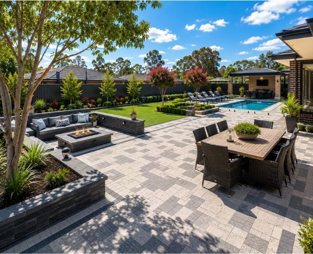 A standout paving project in Blacktown or Western Sydney.