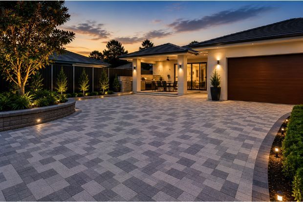 Finished A1 paving work in Caringbah or nearby.