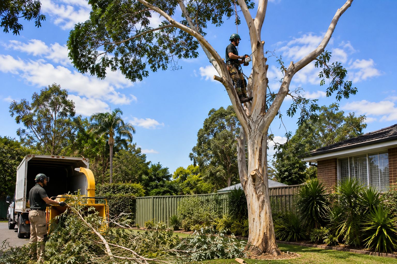 A second tree services example from Campbelltown or the surrounding area.